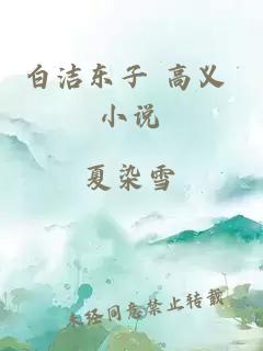 白洁东子 高义 小说