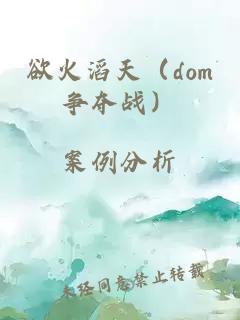 欲火滔天（dom争夺战）